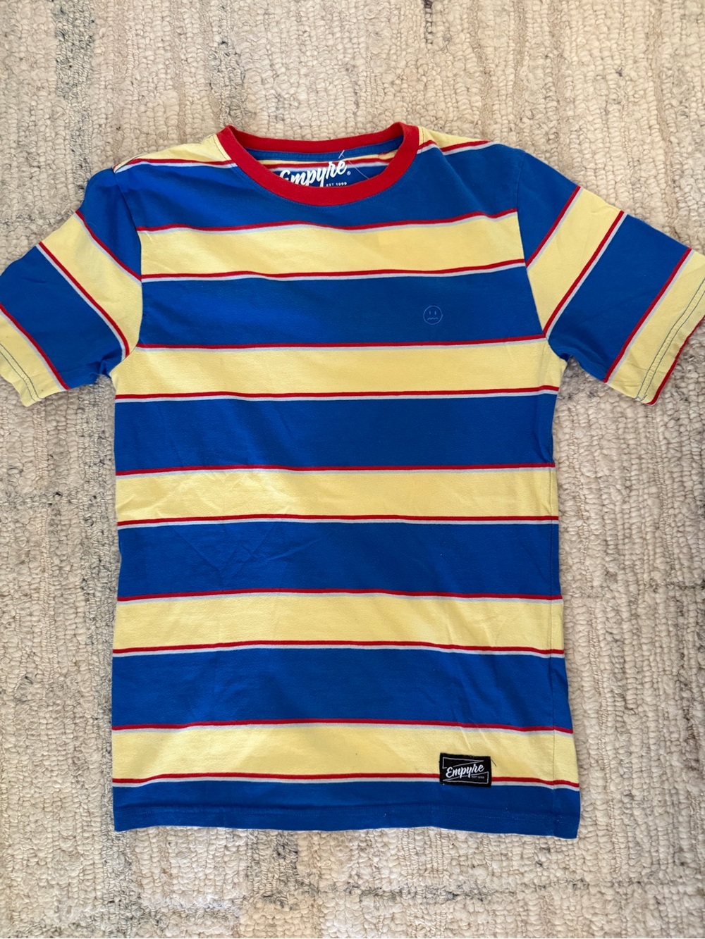 Authentic Empyre SKRRT Striped Shirt Jeremy Heere Be More Chill Cosplay Size S